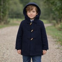 Nordic 3J: Wool Classic Duffle Coat (3-8 Years)